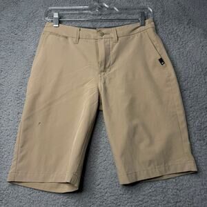 Quicksilver Amphibian Shorts Boys 12/26 Tan 4 Way Stretch
